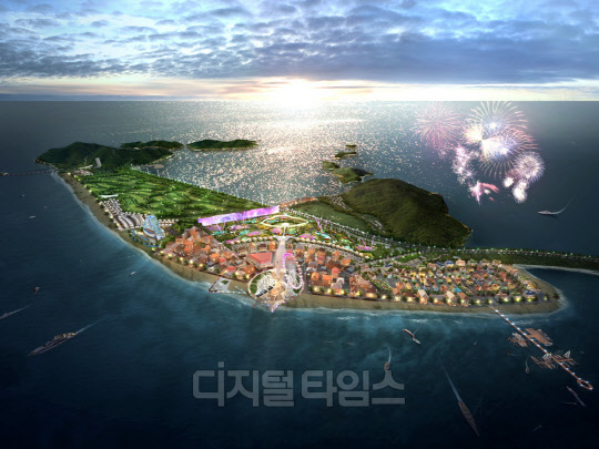 새만금 관광레저 개발사업 조감도<한양 제공>